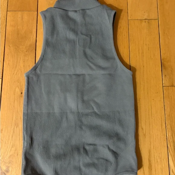 Garage Ribbed zip body suit - Picture 3 of 3